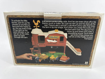 Tomy Fiddle Around Farmyard Barn 1053 1981 Vintage Playset Parts Repair Lot