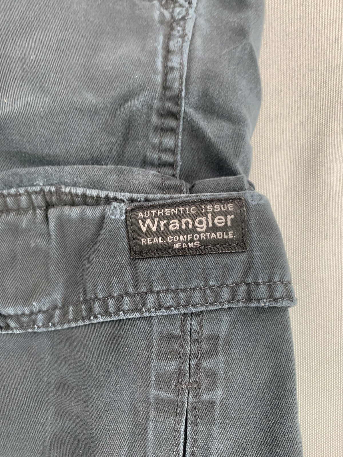 Wrangler Cargo Shorts Mens Large Utility Outdoor Authentic Issue Pockets Jeans