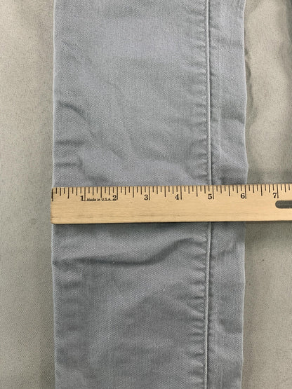 PrAna Jeans Womens 2/26 Gray Straight Leg Denim Regular Inseam Casual Pants on