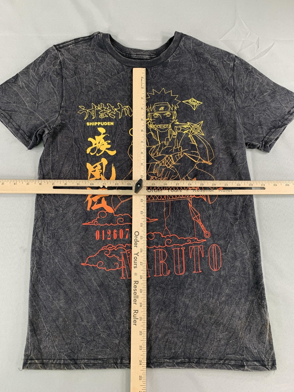 Naruto Shippuden Shirt Mens Small Black Anime Graphic Tee Kohl's New Tags Viz