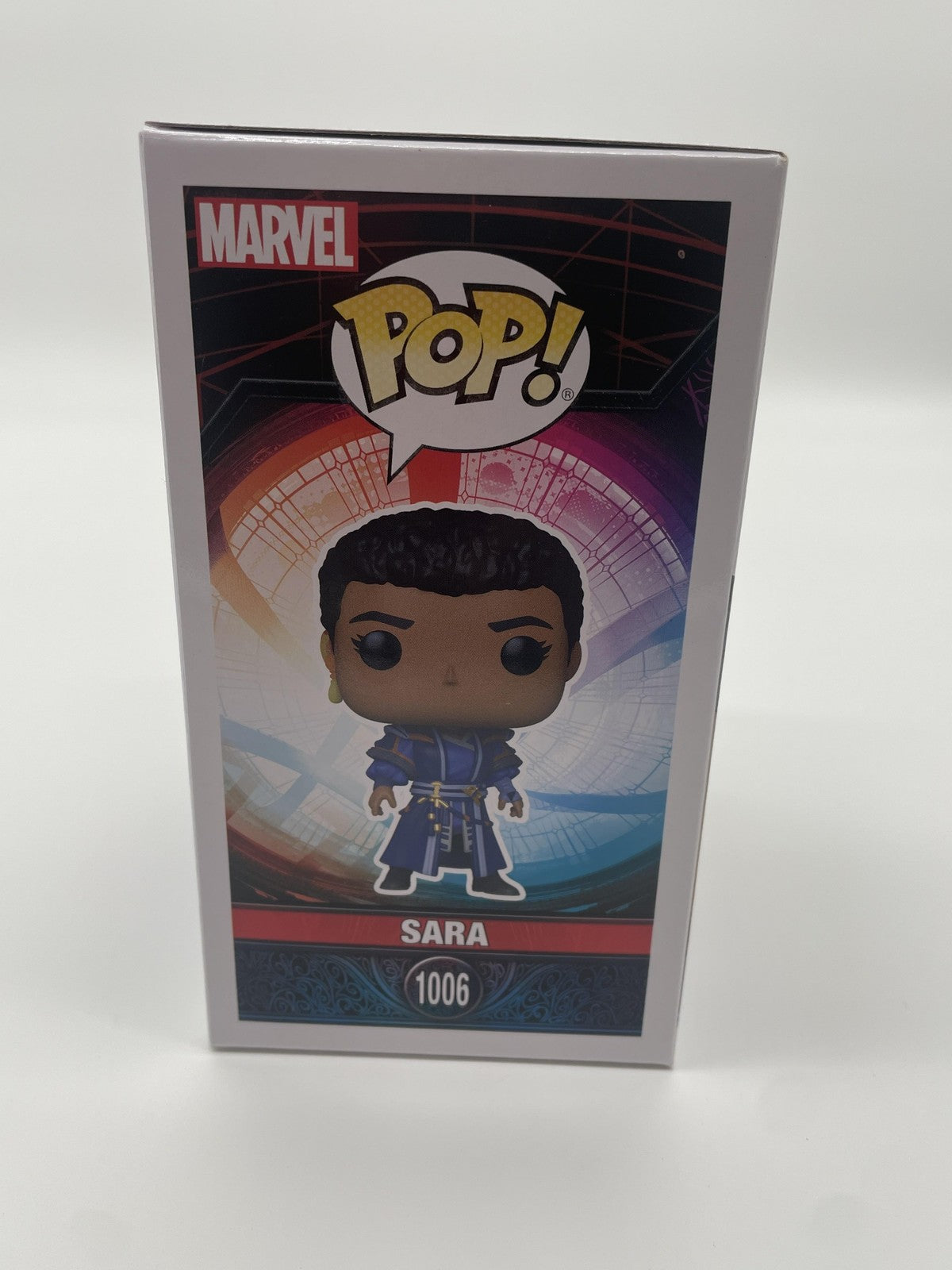 Funko Pop Marvel Dr Strange Multiverse Of Madness Sara 1006 Figure Boxed Blue