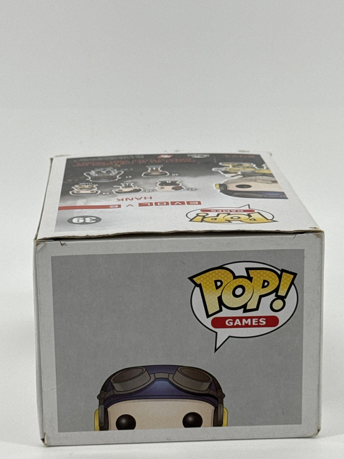 Funko Pop Games Evolve Hank #39 Vinyl Figure 3293 Standard Multicolor Boxed Red