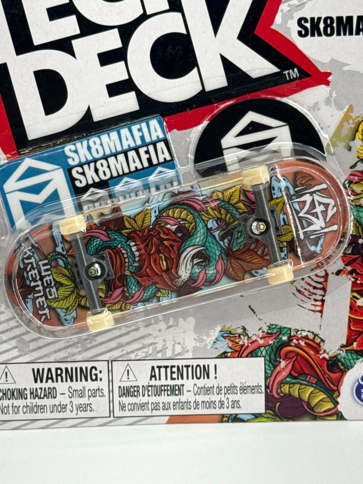 Tech Deck Fingerboard Lot of 3 Thank You SK8MAFIA Torey Pudwill Wes Kremer NIP