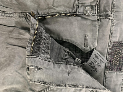 Siwy Jeans Womens 26 Gray Straight Leg Charcoal Wash Stretch Denim Casual USA on