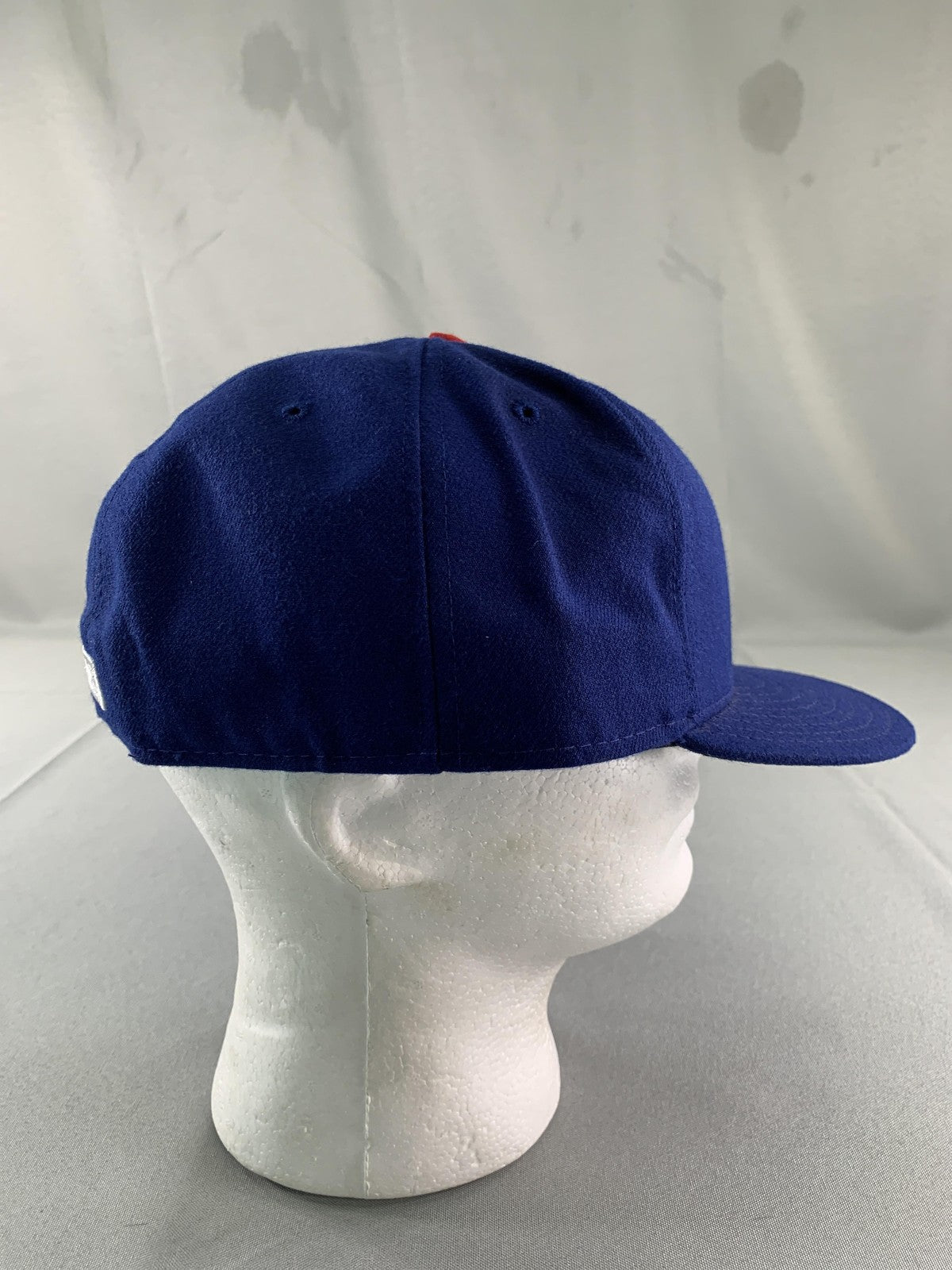 Chicago Cubs Hat Cap Fitted Mens 7 7/8 Blue Red MLB Baseball 59FIFTY New Era 62