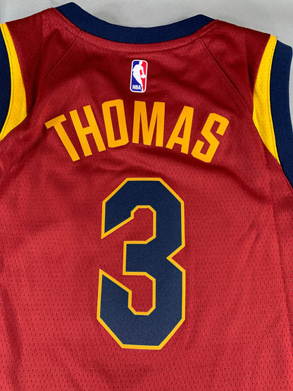 Nike NBA Isaiah Thomas Cleveland Cavaliers Jersey Red Gold Dri-Fit Youth L NWT