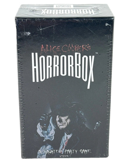 Alice Cooper's HorrorBox Haunted Party Card Game Version 1 New Sealed FITZ Games