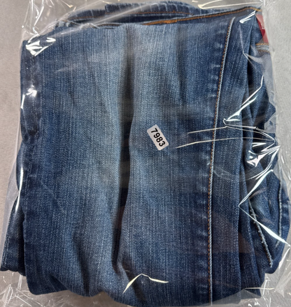 Lucky Brand Charlie Skinny Jeans 8/29 Regular Womens Blue Denim Medium Wash Pant