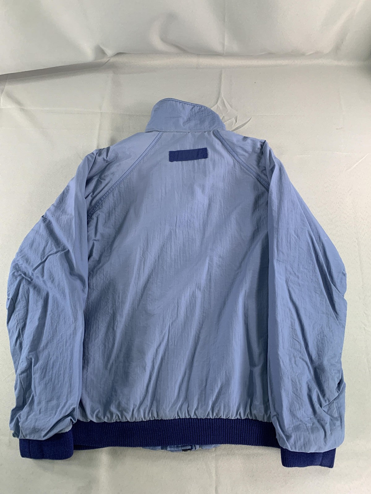 Vintage OshKosh B'Gosh Jacket Mens Medium Tall Blue Full Zip Fleece Lined 90s