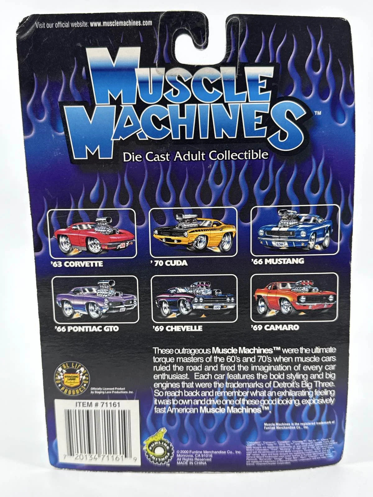 Muscle Machines 2000 PT Cruiser Green 1:64 Funline 01-69 Diecast Car Unbranded