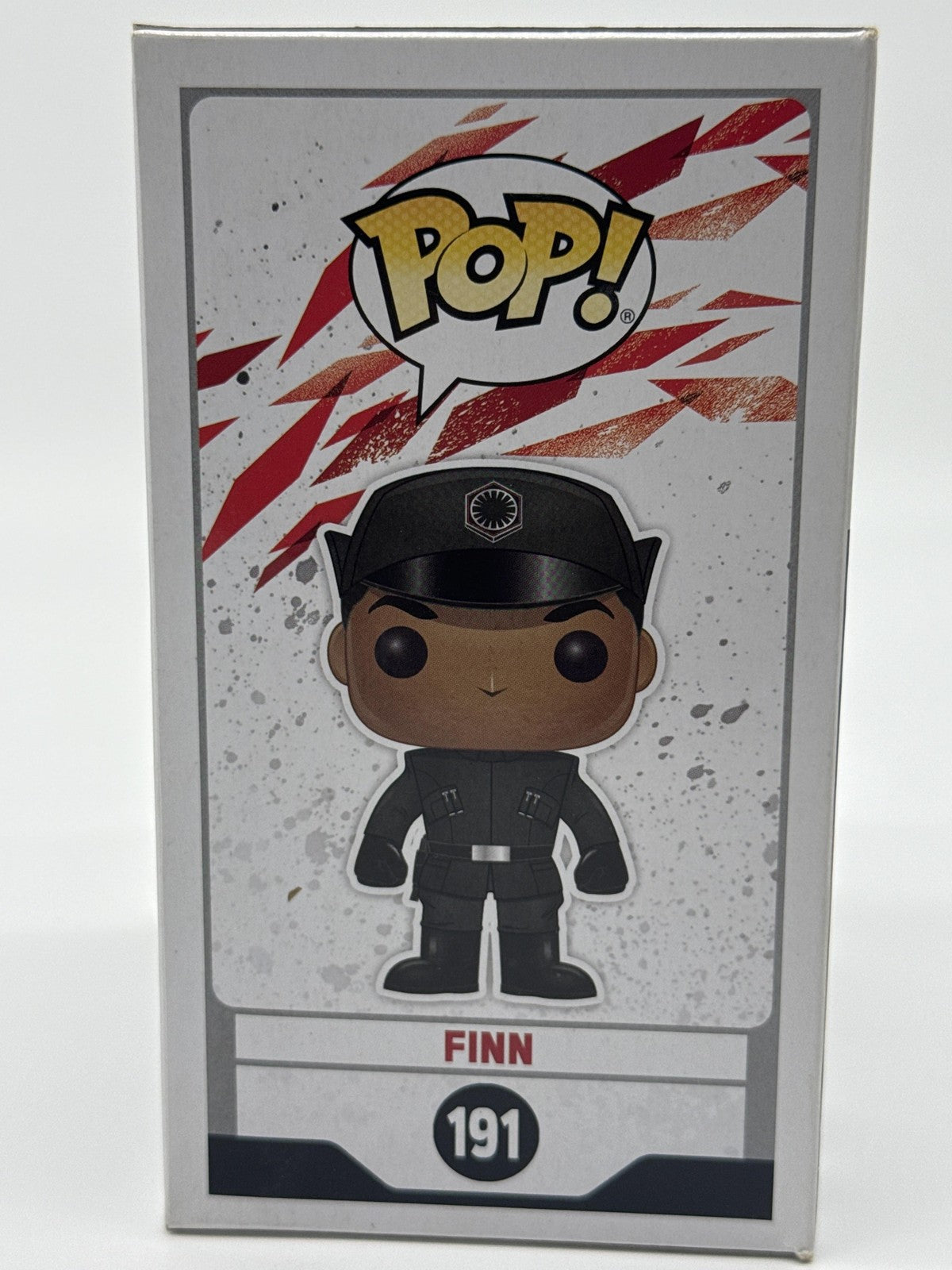 Funko Pop Star Wars Finn #191 Vinyl Bobblehead Figure Standard Black Last Jedi