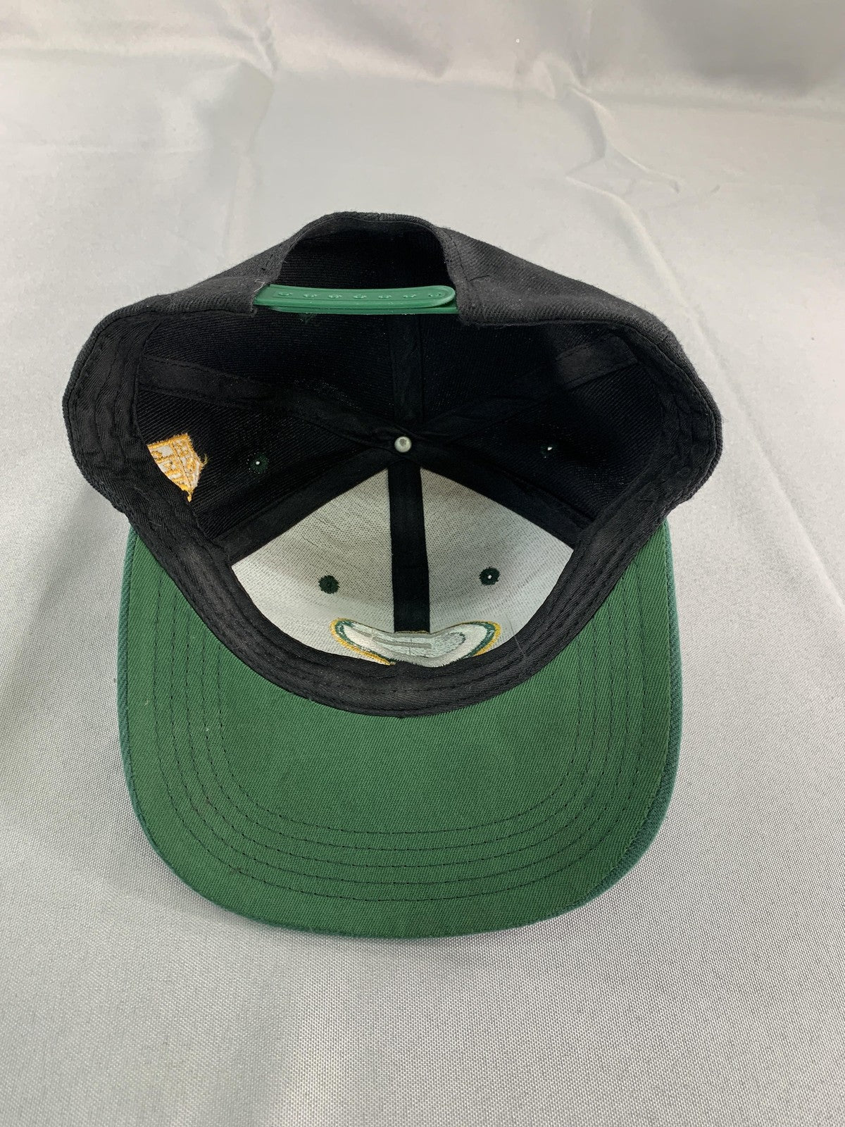 Green Bay Packers Hat Cap Snap Back Mens One Size Black Green NFL Football