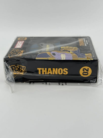 Funko Pop! Pin Marvel Thanos #02 Enamel Pin w/ Stand Collector Box New Sealed