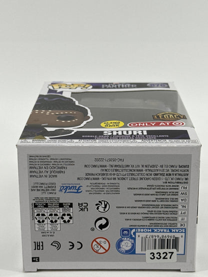 Funko POP Marvel Black Panther Shuri #876 Glow In Dark Target Exclusive Standard