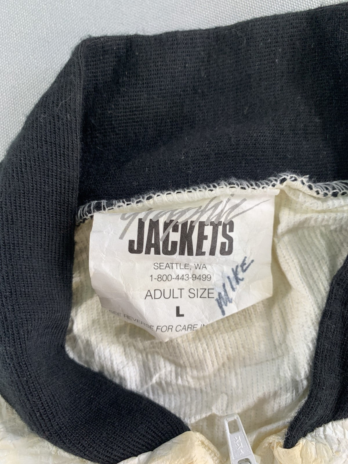 Vintage American Lung Association Jacket Mens Large Cycling Race 90s Black NWT