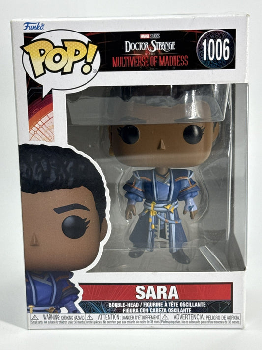 Funko Pop Marvel Doctor Strange Sara 1006 Multiverse of Madness Bobble Head Tan