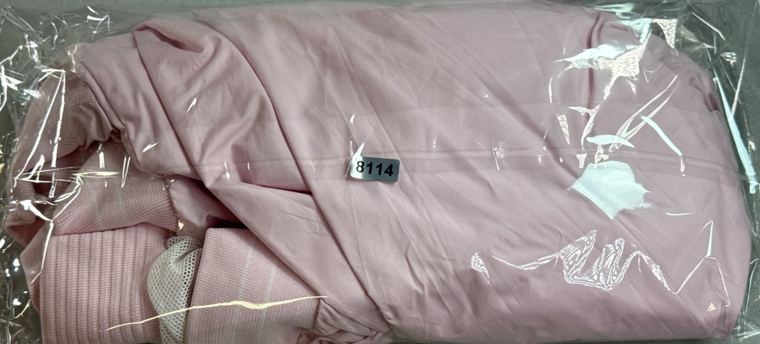 FootJoy Womens XL Lined Windshirt Pink Golf Pullover Oakmont Country Club