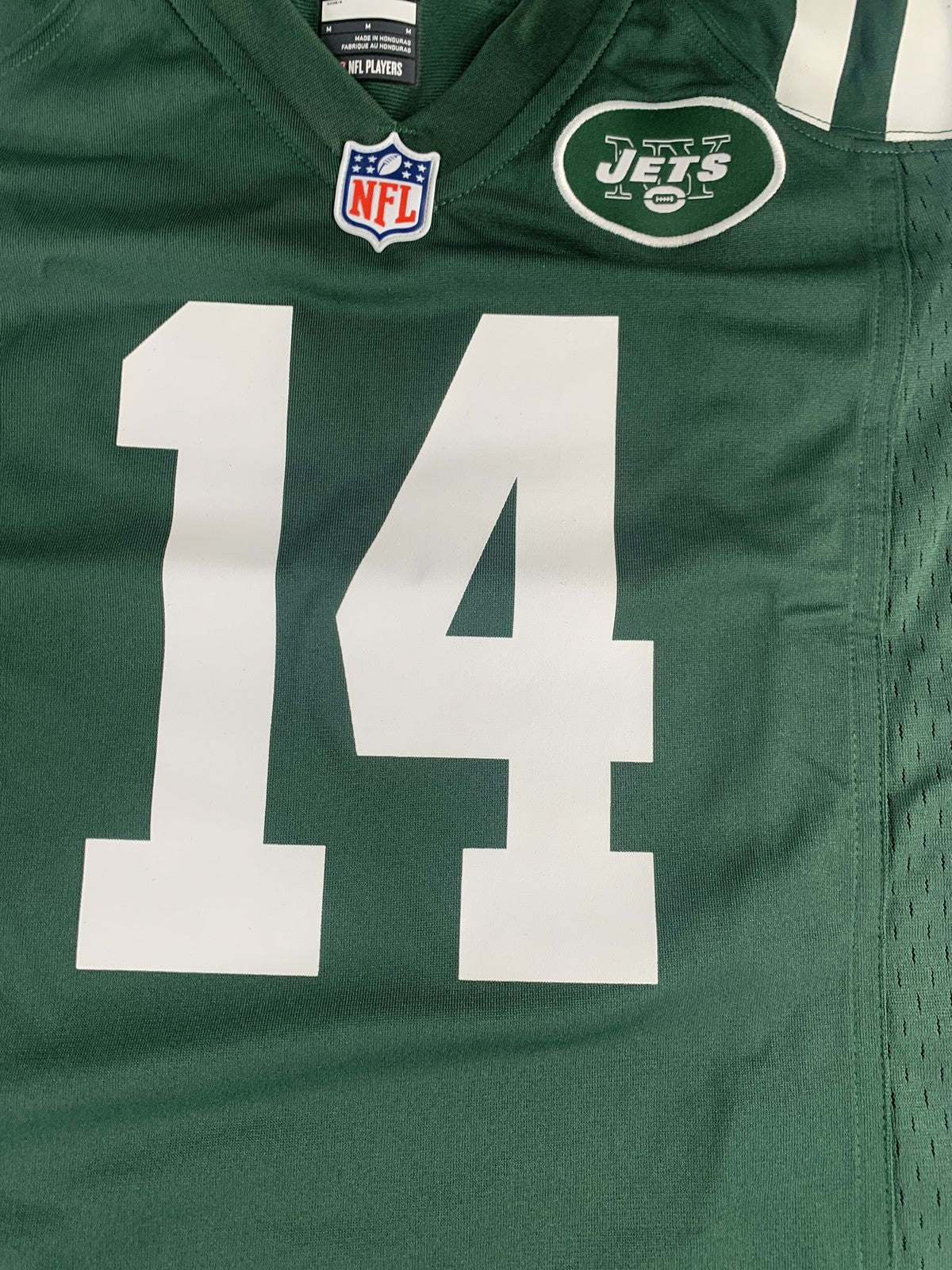 New York Jets Jersey Womens Medium NFL Football Sam Darnold 14 Nike On Field