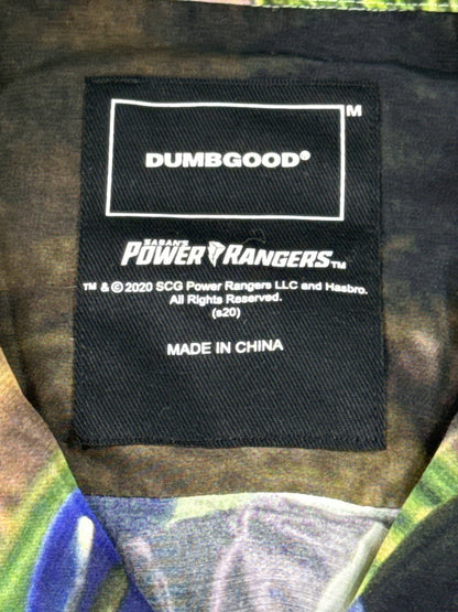 Power Rangers All Over Print Short Sleeve Button Up Shirt Unisex