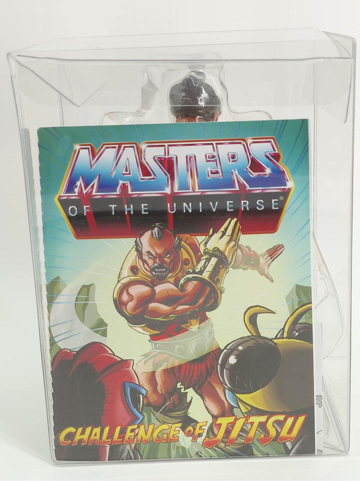 MOTU Origins Jitsu Action Figure Mattel Challenge of Jitsu Comic Loose 6691 Red