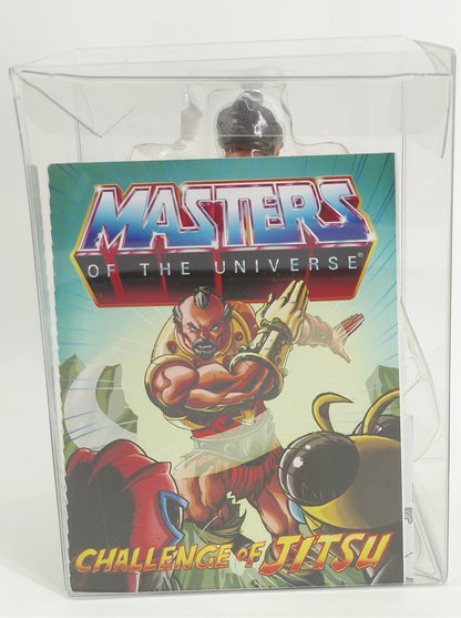 MOTU Origins Jitsu Action Figure Mattel Challenge of Jitsu Comic Loose 6691 Red
