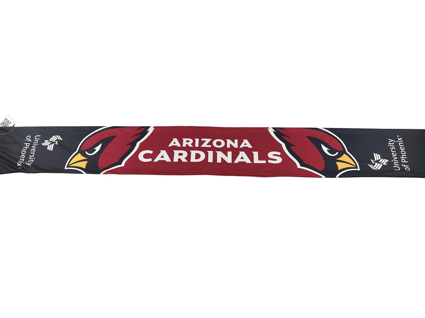 Arizona Cardinals Scarf Mens One Size Red Black NFL Football Fan Fringe Stadium