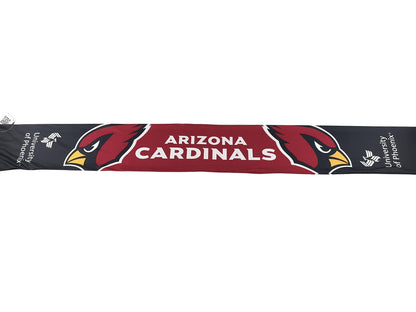 Arizona Cardinals Scarf Mens One Size Red Black NFL Football Fan Fringe Stadium