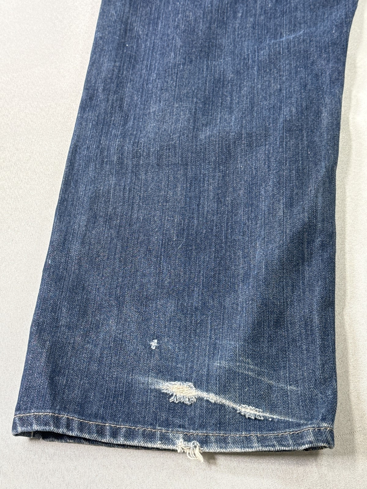 Levi's Classic Straight Fit Jeans W34 L30 Blue 100% Cotton Pocket Vintage