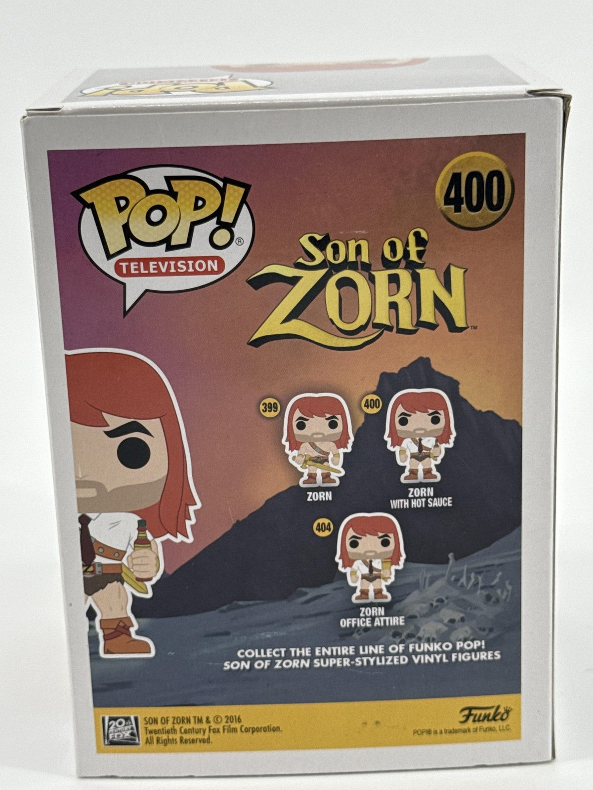 Funko Pop Television Son Of Zorn 400 Zorn With Hot Sauce Vinyl Figure Standard