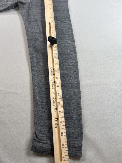 ATHLETIC WORKS Shirt M (38 40) Gray Knit Long Sleeve Crewneck Regular Fit