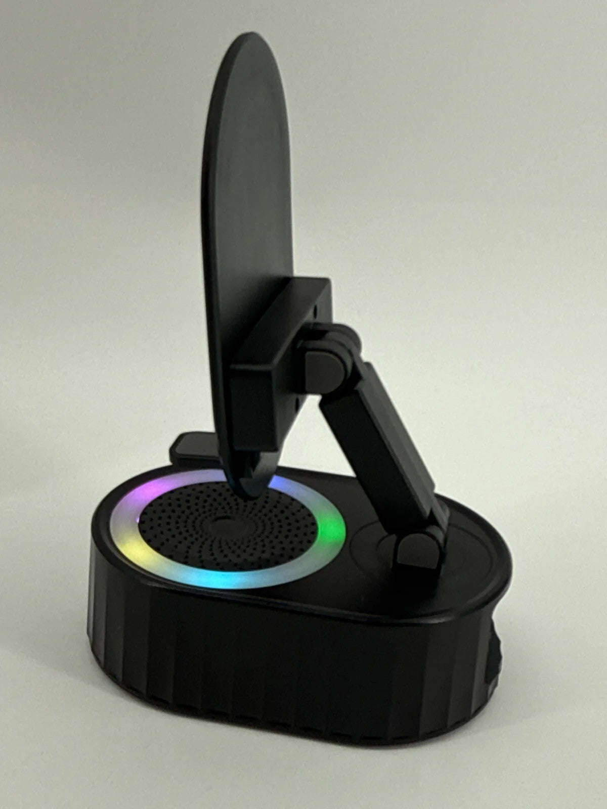 5-in-1 Wireless Induction Bluetooth Speaker Phone Holder RGB Light Rechargeable