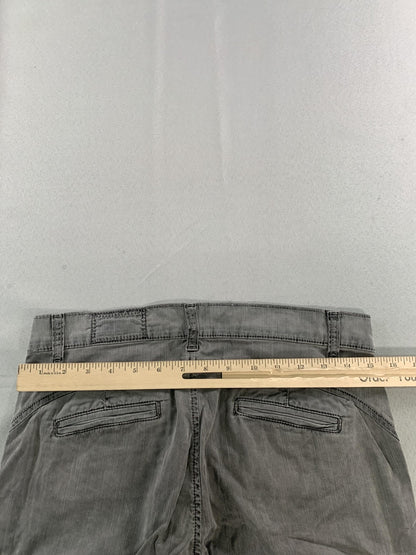 Siwy Jeans Womens 26 Gray Straight Leg Charcoal Wash Stretch Denim Casual USA on