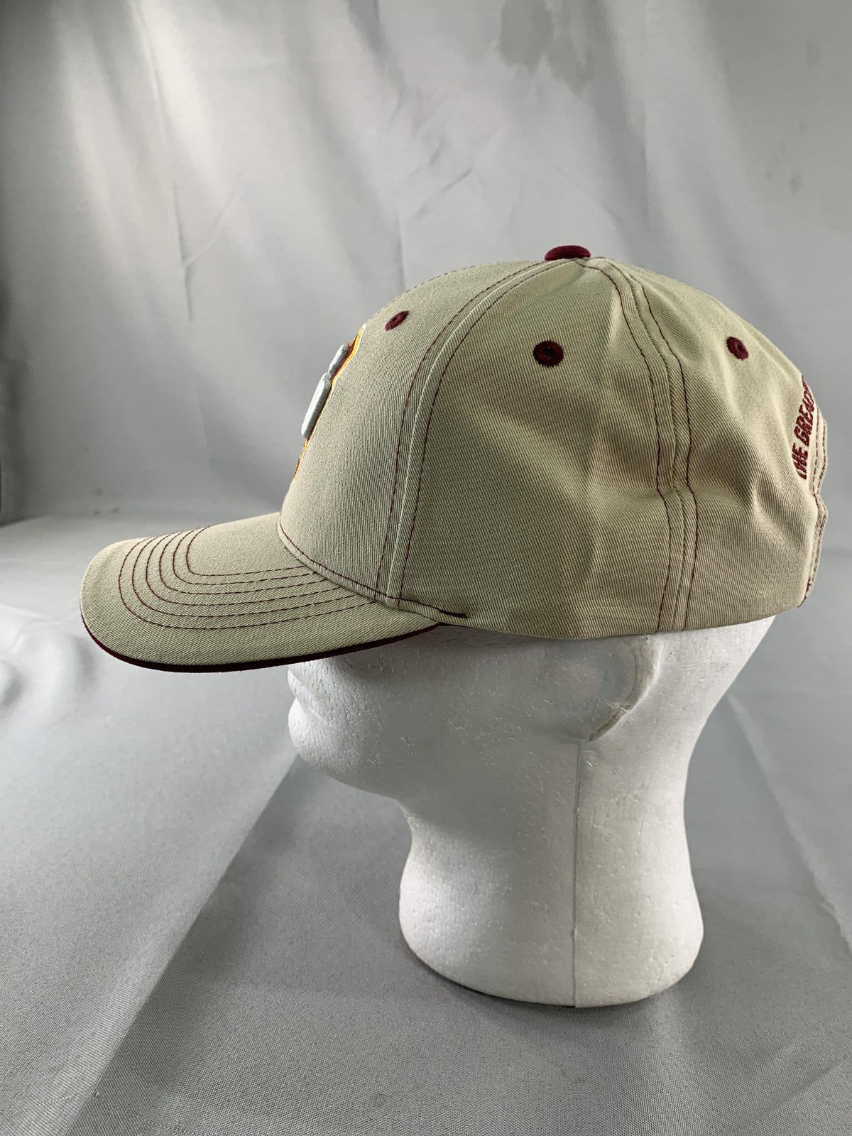 Indy 500 Hat Cap Strap Back Mens One Size Beige IndyCar Racing 108th Race 2024