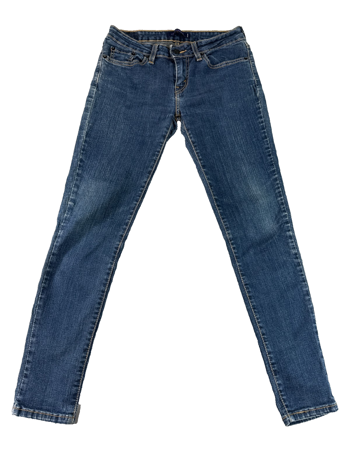 Levis 535 Legging Jeans Womens 7 Blue Skinny Stretch Mid Rise Denim Pants