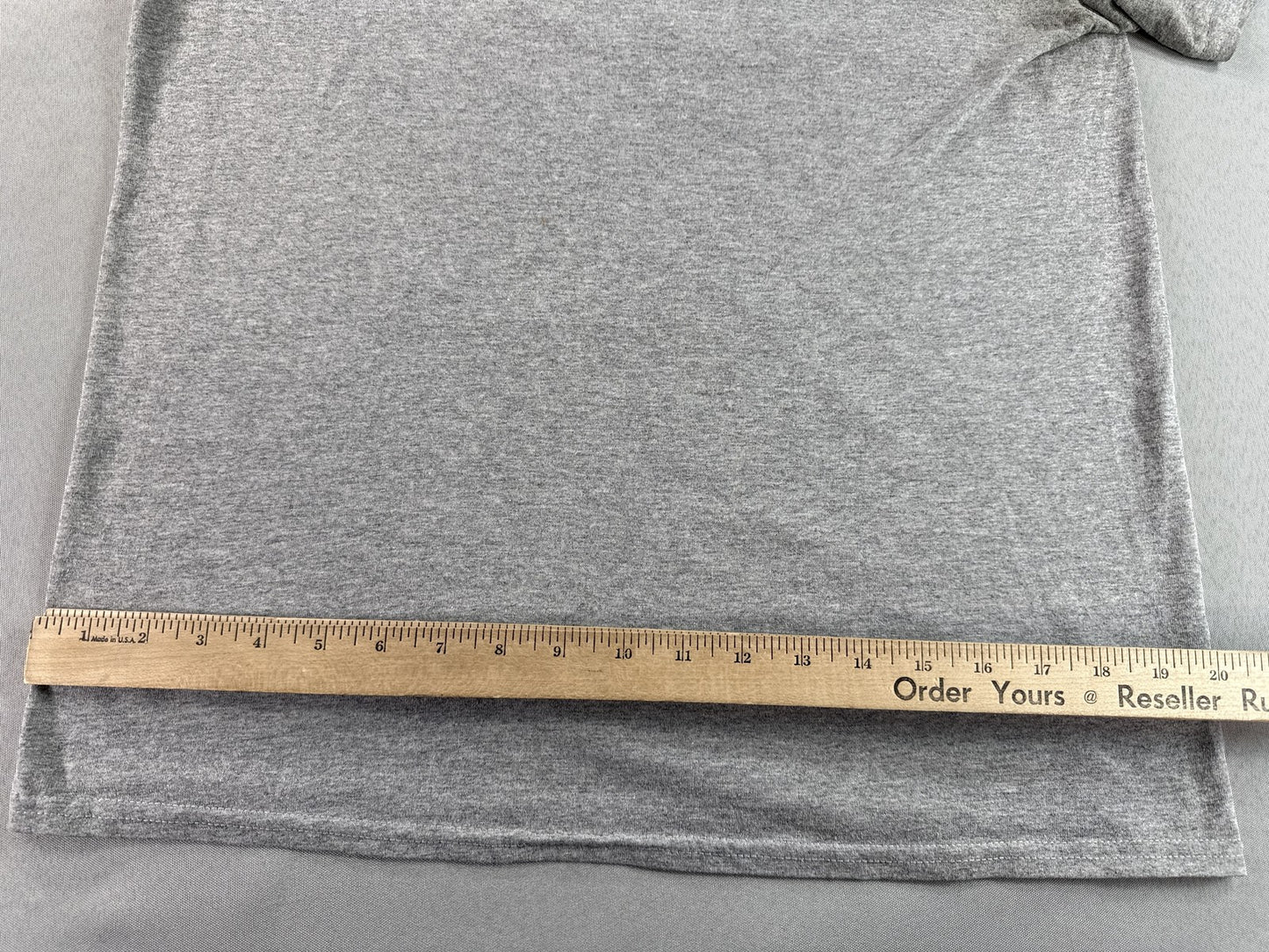 GILDAN U.S. Air Force Military Tee Gray L Cotton Polyester Crewneck Short Mens
