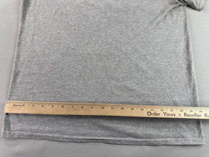 GILDAN U.S. Air Force Military Tee Gray L Cotton Polyester Crewneck Short Mens