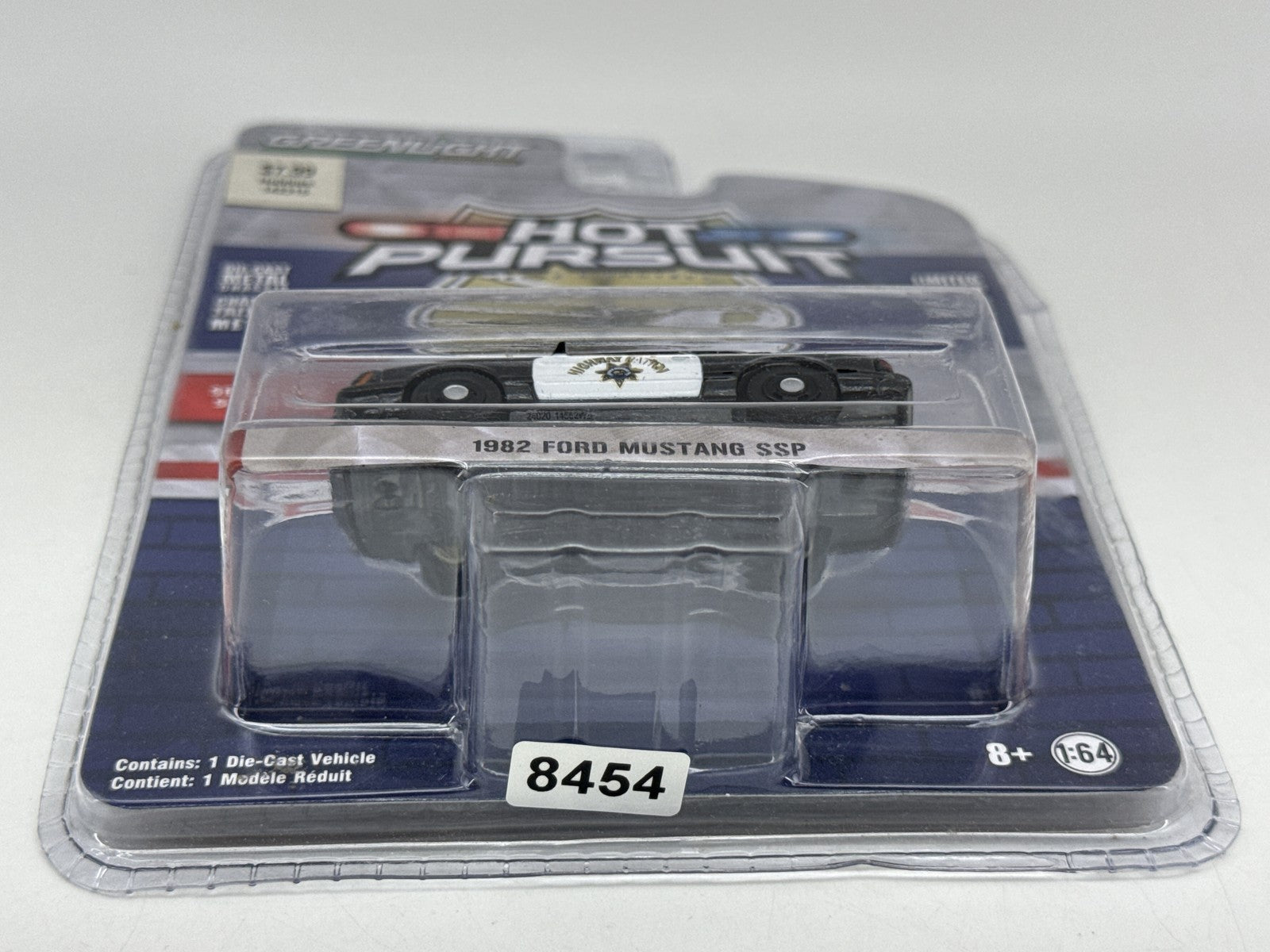 GreenLight Hot Pursuit Ford Mustang Police Car Die Cast Vehicle 1:64 Diecast CHP