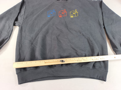 Harry Styles P31461303 Graphic Print Sweatshirt Unisex Black Long Sleeve