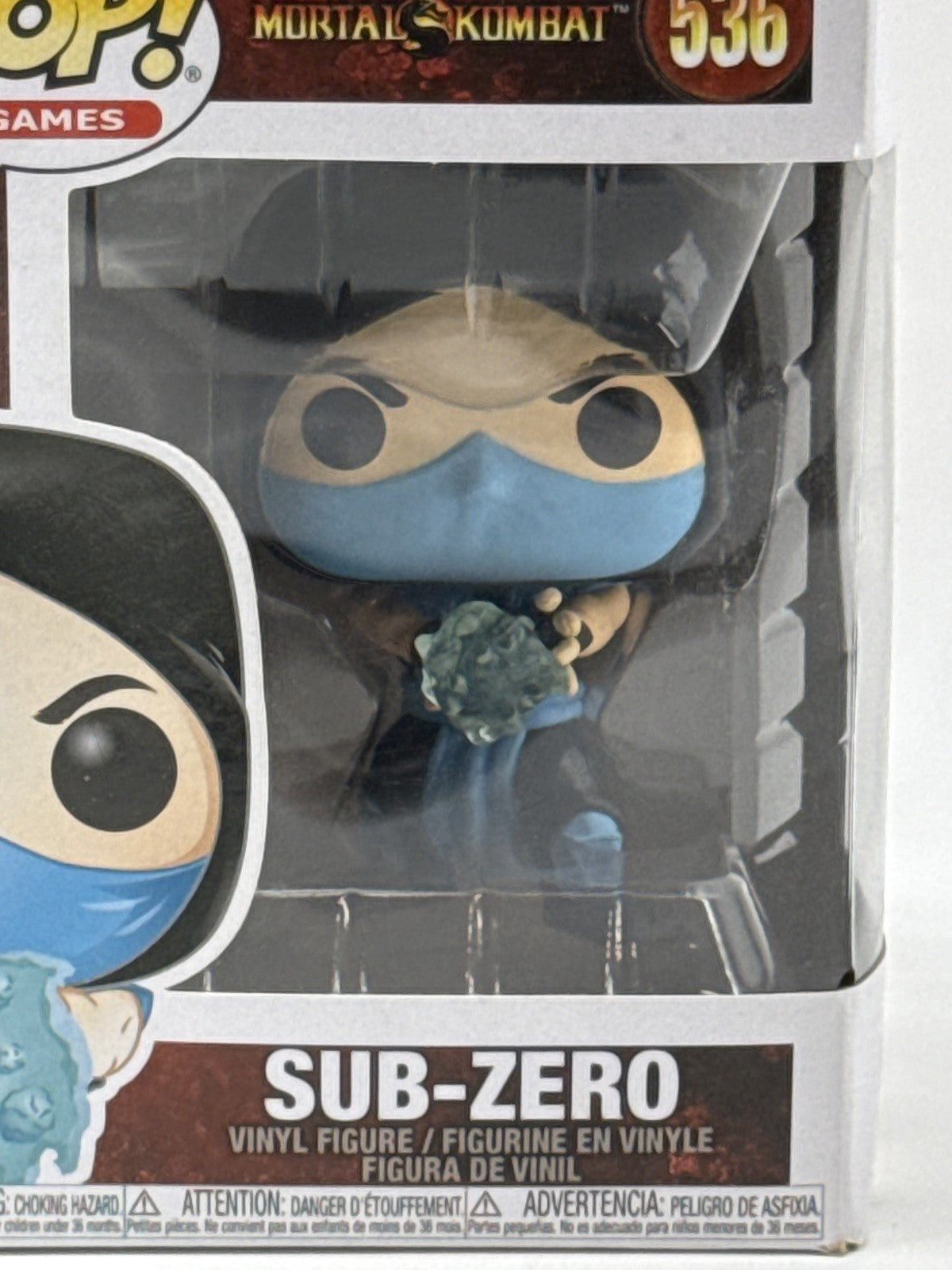Funko Sub Zero Pop! Games Mortal Kombat Vinyl Figure Multicolor Graphic
