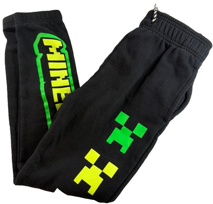 Minecraft Youth Boys Video Game Jogger Sweatpants Pants XS, S, M Apparel NWT New