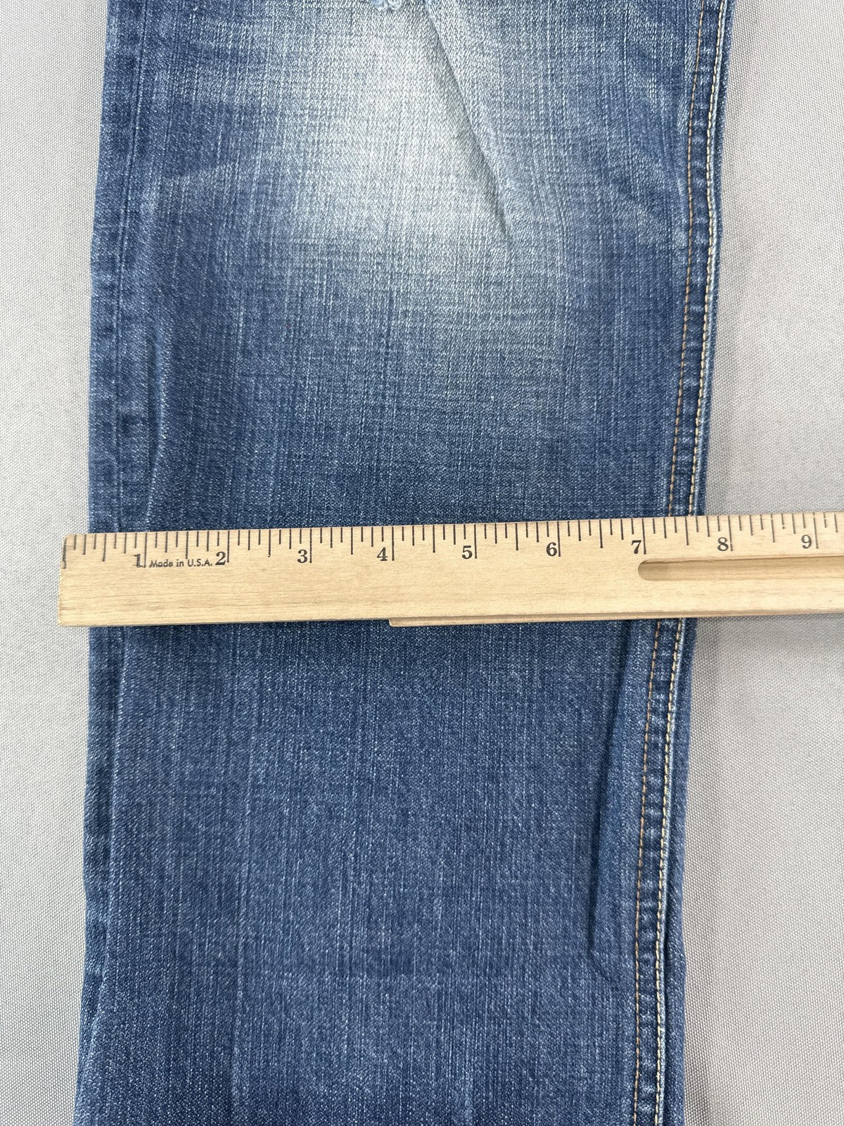 Abercrombie & Fitch Jeans Womens 6 W28 Distressed Selvedge Denim Straight Leg