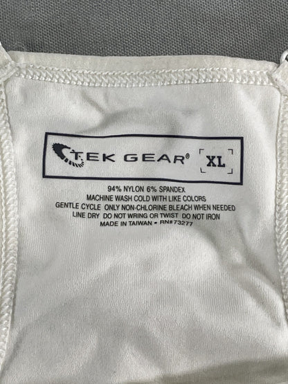 Tek Gear Sports Bra Womens XL Seamless Adjustable Straps Nylon Spandex Soft 94