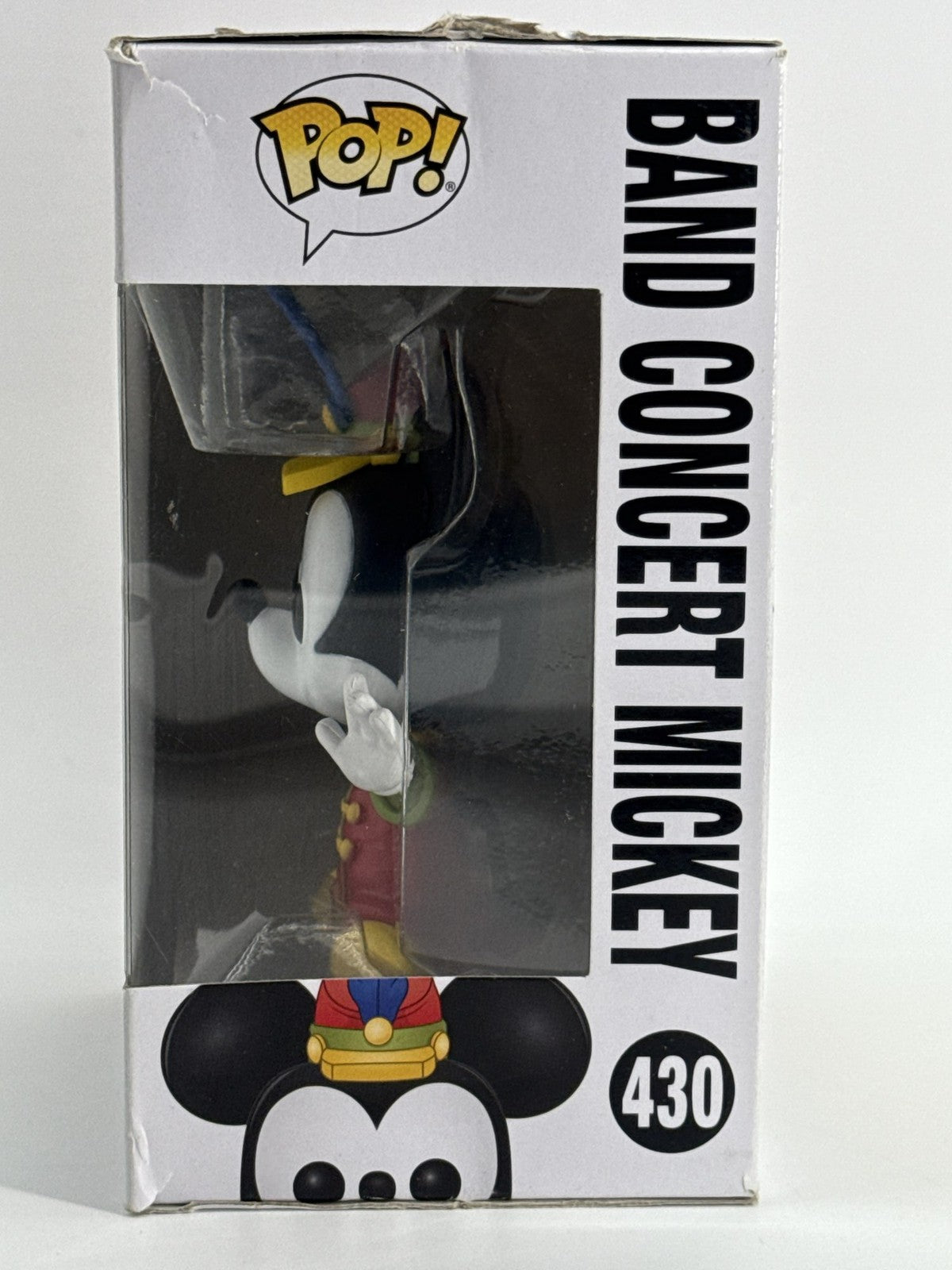 Funko Pop Band Concert Mickey 430 Disney 90 Years Vinyl Figure Displayed Apparel