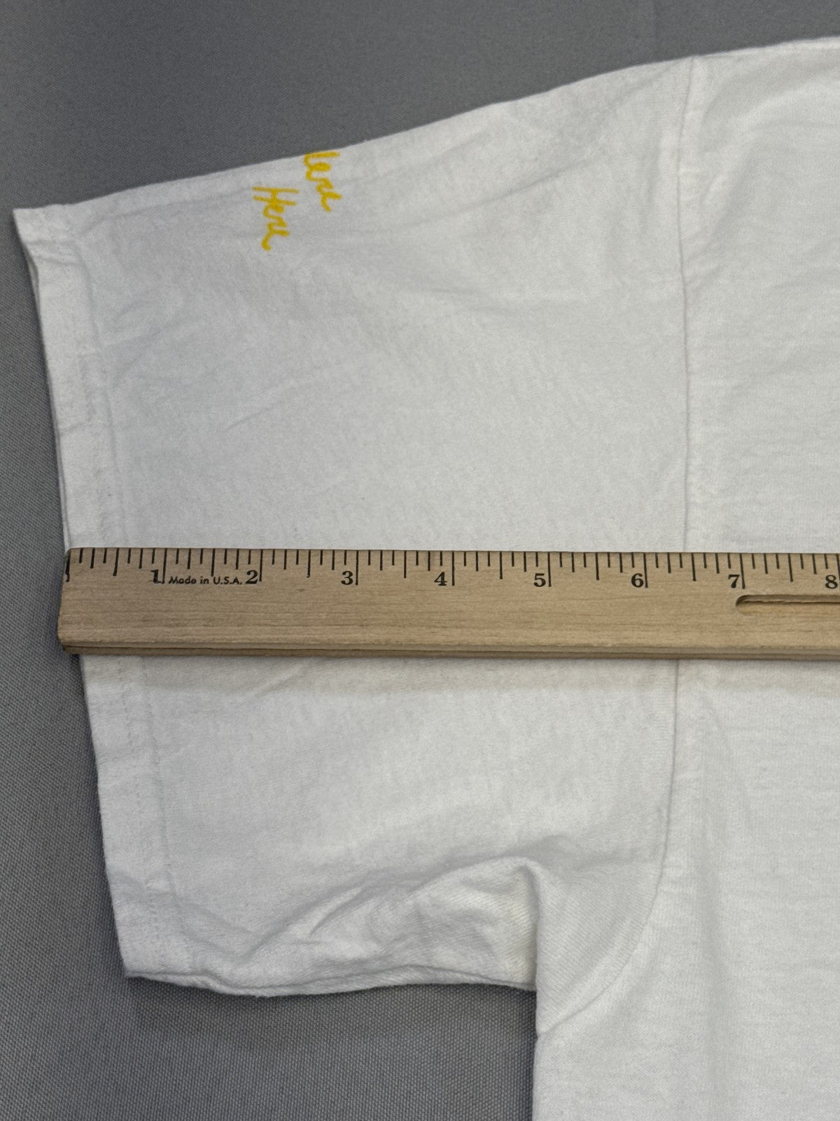 ASTROWORLD Tour Los Music Tee 3XL White 100% Cotton Graphic Crewneck Short