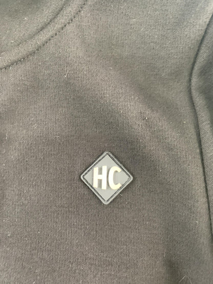 Hot Chillys Jacket Youth XS Black Fleece Lined Full Zip HC Logo Outdoor Warm