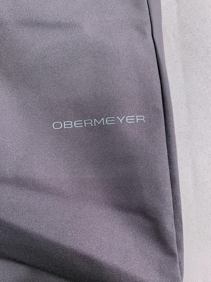Obermeyer Brisk Snow Pants Youth Medium 10-12 Gray Basalt Waterproof Insulated