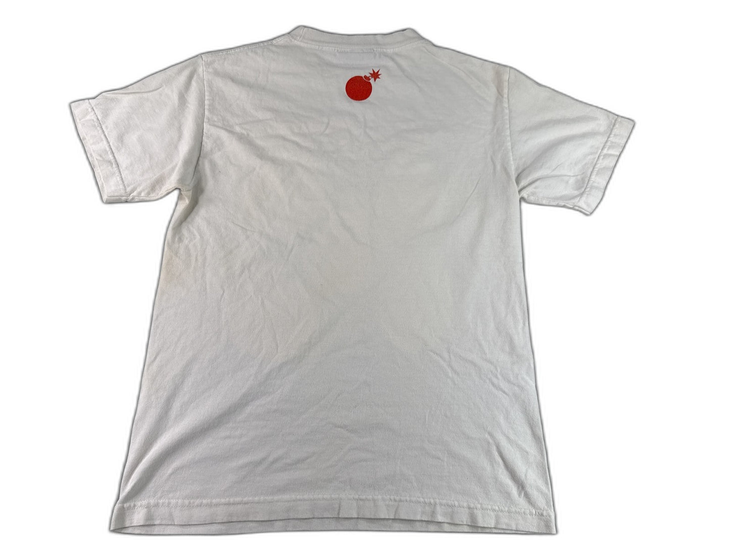 Hundreds The Graphic Tee S Streetwear White 100% Cotton Short Sleeve