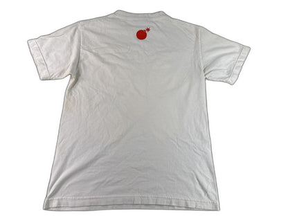 Hundreds The Graphic Tee S Streetwear White 100% Cotton Short Sleeve