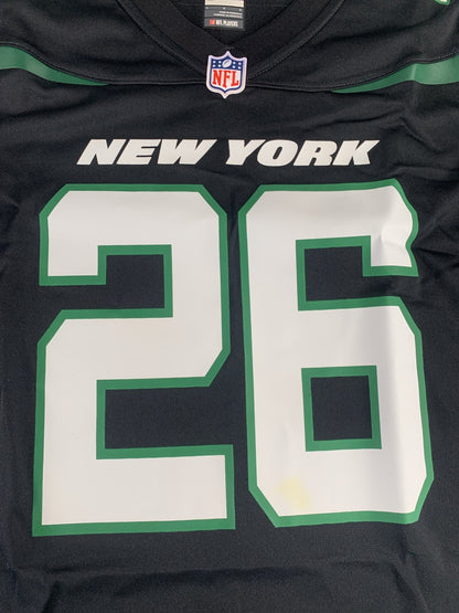 New York Jets Jersey Womens Large NFL Football LeVeon Bell 26 Nike On Field