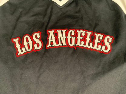 Starter Asphalt Legend Los Angeles Jersey Shirt XL Black White Red Throwback Y2K